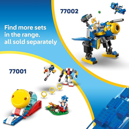 LEGO Sonic The Hedgehog Super Shadow vs. Biolizard, Gamer Gift for Boys and Girls, Fun Collectible Playset for Kids and Video Game Character Fans Who Love Action Toys 77003