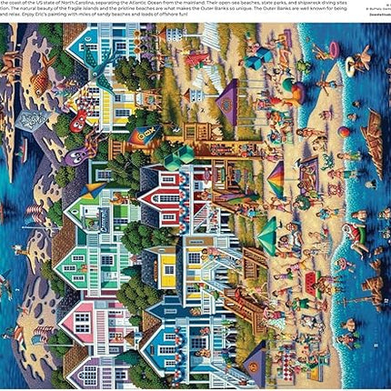 Buffalo Games - Dowdle - Outer Banks - 1000 Piece Jigsaw Puzzle for Adults -Challenging Puzzle Perfect for Game Nights - Finished Size is 26.75 x 19.75