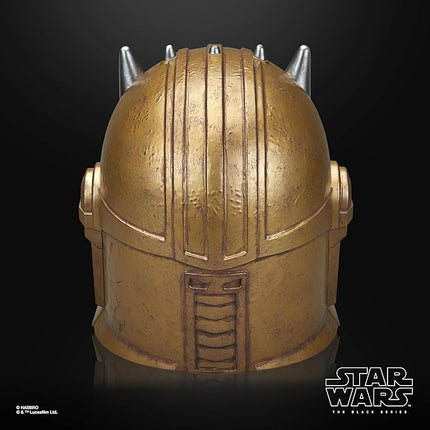 STAR WARS The Black Series The Armorer Premium Electronic Helmet, Roleplay Item for Ages 14 and Up