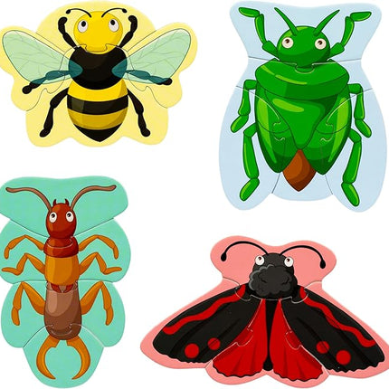 ORCHARD TOYS Bug Hunters Game, Learn Counting and Observational Skills As You Race to Be 1st to Build Your Bug, Designed for 2-4 Players Aged 3+