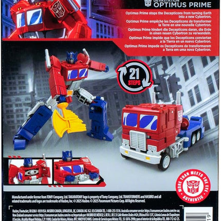 Transformers Toys Studio Series Deluxe Class Devastation Optimus Prime, 4.5-inch Converting Action Figure, 8+