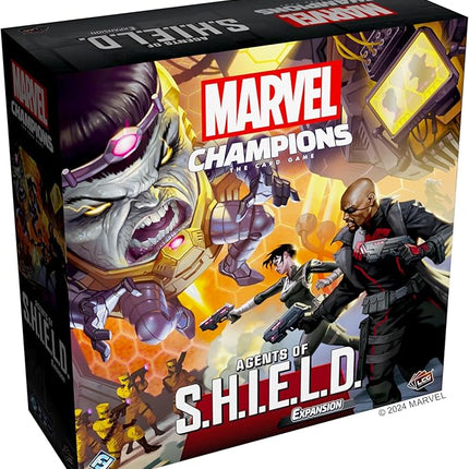 Marvel Champions The Card Game Agents of S.H.I.E.L.D. Campaign Expansion - Cooperative Strategy Game for Kids & Adults, Ages 14+, 1-4 Players, 45-90 Min Playtime, Made by Fantasy Flight Games