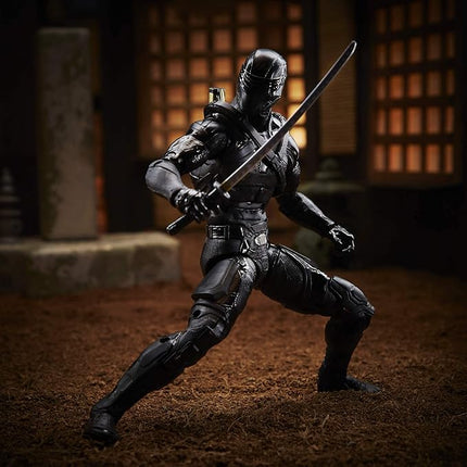 G. I. Joe Hasbro Classified Series : G.I. Joe Origins Snake Eyes Action Figure 16, Premium 6-Inch Scale Toy with Custom Package Art , Black