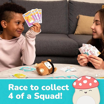 WHAT DO YOU MEME? Squishmallows Take4 by Relatable, Fun Card Games for Family Game Night, Great for Kids Games, Fun Gifts, Includes 1 Exclusive Collectible Squishmallows, 84 Cards, and Instructions