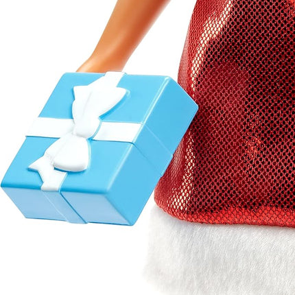 Barbie Santa Doll (Brunette Brown Hair)