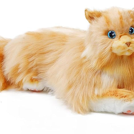 ELEPHANT ROBOTICS metaCat Persian - Interactive Companion Pets Robot Cat with Voice Command/Heartbeat/Animation Interaction - Gifts for All Ages - Realistic & Lifelike, Type-C Charging