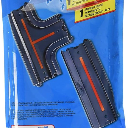 Hot Wheels "Straight + Intersection Toy Vehicle, Multicolor