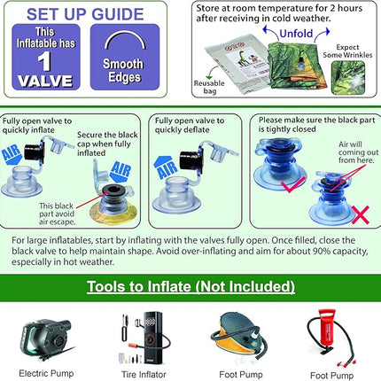 Jet Creations 22 Inch Tall Inflatable Rabbit, Light Yellow Lifelike Bunny Toy Figure for Decoration or Play, Easter, Livestock Theme Party, Pool, Birthday, VBS, Photo Prop, Easy to Inflate, 1 pc