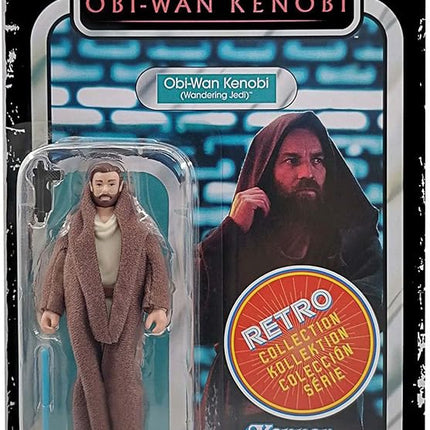 STAR WARS Retro Collection OBI-Wan Kenobi (Wandering Jedi) Toy 3.75-Inch-Scale OBI-Wan Kenobi Figure, Toys for Kids Ages 4 and Up
