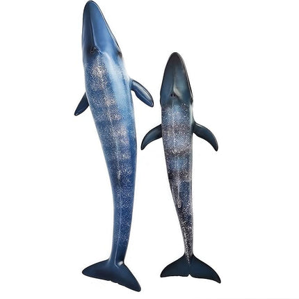 Gemini&Genius Blue Whale Sea Animal Action Figure, Ocean Shark Whale Model Toy, Educational, Role Play, Swim, Beach, Bath and Collectors for Kids