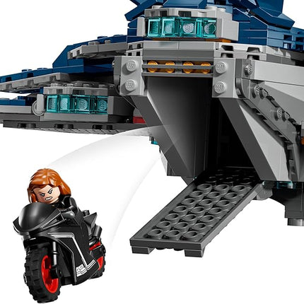 LEGO Marvel Avengers: Age of Ultron Quinjet - Kids Toy for Boys and Girls, Ages 12+ - Avengers Toy with 5 Marvel Action Figures - Collectible Decor & Playset - Gift Idea for Birthdays - 76325