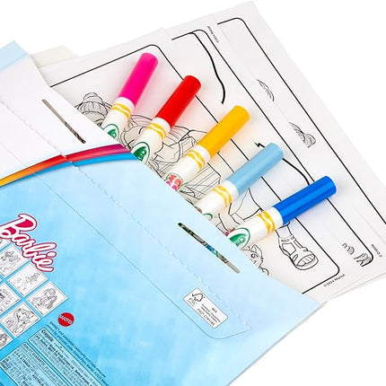 Crayola Barbie Color Wonder Coloring Set, Mess Free Coloring Book Pages for Toddlers, Travel Activity, Barbie Gift & Toys for Kids