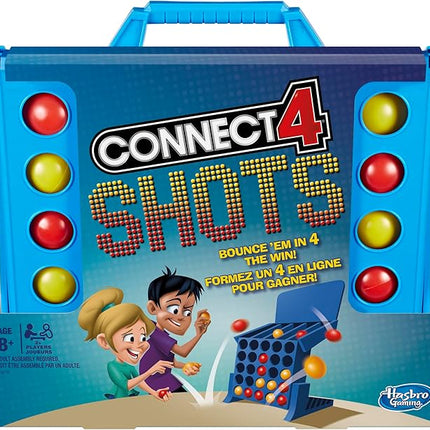 Hasbro Gaming Connect 4 Shots Board Game Activity for Kids Ages 8+, Active Games for Families, 2 Player Game, Kids Games and Gifts (Amazon Exclusive)