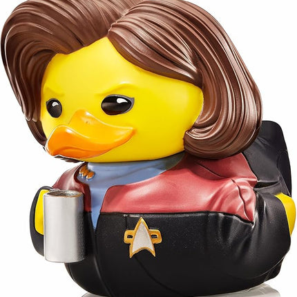 TUBBZ Boxed Edition Kathryn Janeway Collectible Vinyl Rubber Duck Figure - Official Star Trek Merchandise - TV, Movies & Video Games