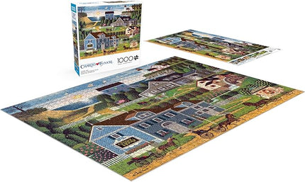 Buffalo Games - Charles Wysocki -Sunset Bay - 1000 Piece Jigsaw Puzzle for Adults -Challenging Puzzle Perfect for Game Nights - Finished Size is 26.75 x 19.75