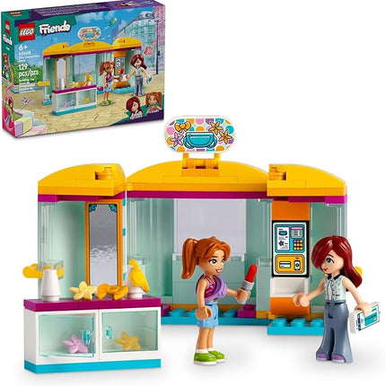 LEGO Friends Tiny Accessories Store and Beauty Shop Toy, Pretend Playset for Kids, Paisley and Candi Mini-Doll Characters and Mini Dolls Accessories, Great Gift for 6 Year Old Girls and Boys, 42608