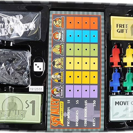 Spy Alley Mensa Award Winning Family Strategy Board Game