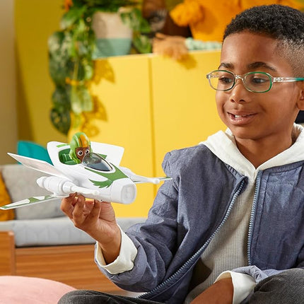 Star Wars: Young Jedi Adventures Jedi Pilot Kai Brightstar, 4-Inch Scale Action Figure Ship, Toys, Preschool Toys for 3 Year Old Boys & Girls