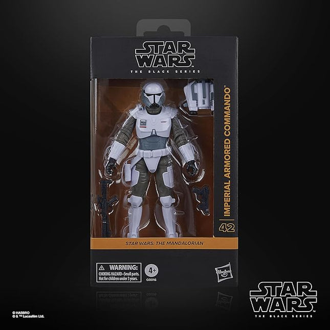 STAR WARS The Black Series Imperial Armored Commando, The Mandalorian Collectible 6 Inch Action Figure