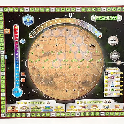 Terraforming Mars: Hellas Elysium - The Other Side of Mars Expansion by Stronghold Games, Strategy Board Game