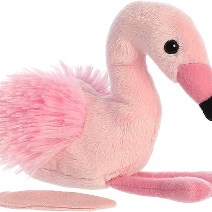 Aurora® Adorable Shoulderkins™ Fay Flamingo™ Stuffed Animal - Fun Buddy That Can Go Everywhere with You - Perfect for Kids 3+ Years and Costumes - Pink 5 Inches