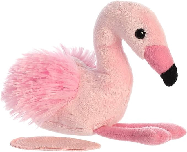 Aurora® Adorable Shoulderkins™ Fay Flamingo™ Stuffed Animal - Fun Buddy That Can Go Everywhere with You - Perfect for Kids 3+ Years and Costumes - Pink 5 Inches