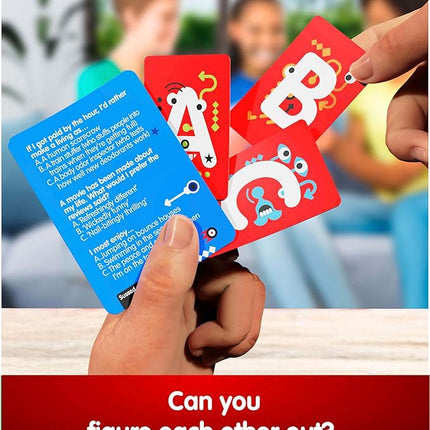 SUSSED The Wacky ‘What Would You Do’ Card Game - Social Fun for Teens, Boys, Girls for Kids Ages 10+ & Adults - Blue Pack