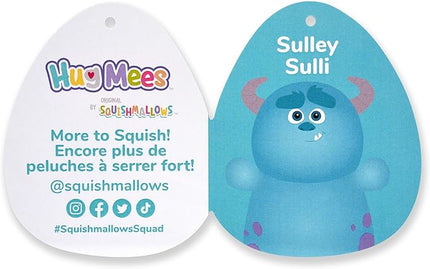 Squishmallows Original Disney and Pixar’s 10-Inch Sulley HugMees - Ultrasoft Official Jazwares Plush (Medium-Sized)