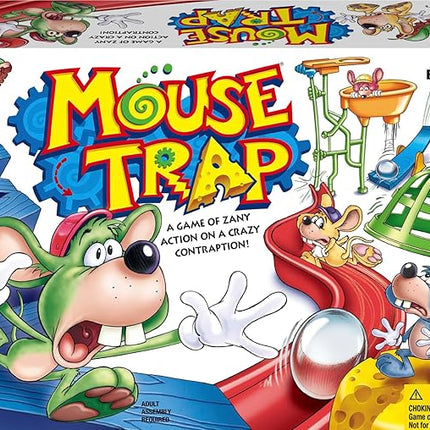 Hasbro Gaming Mouse Trap Kids Board Game, Family Board Games for Kids, Kids Games for 2-4 Players, Family Games, Kids Gifts, Ages 6 and Up (Amazon Exclusive)