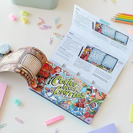 Coffee Break Battles | Family Board Game | Board Game for Adults and Family | Adventure Board Game | Ages 4+ | for 2 Players | Average Playtime 20 Minutes