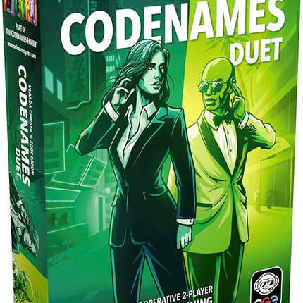 CGE Codenames: Duet Board Game (2nd Edition) The Top Secret Cooperative Word Association Game for Two Players & Couples Game Nights