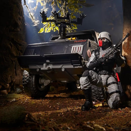 G.I. Joe Classified Series #120, Cobra Night Attack 4-WD Stinger & Driver, Collectible 6 Inch Action Figure & Vehicle with 8 Accessories