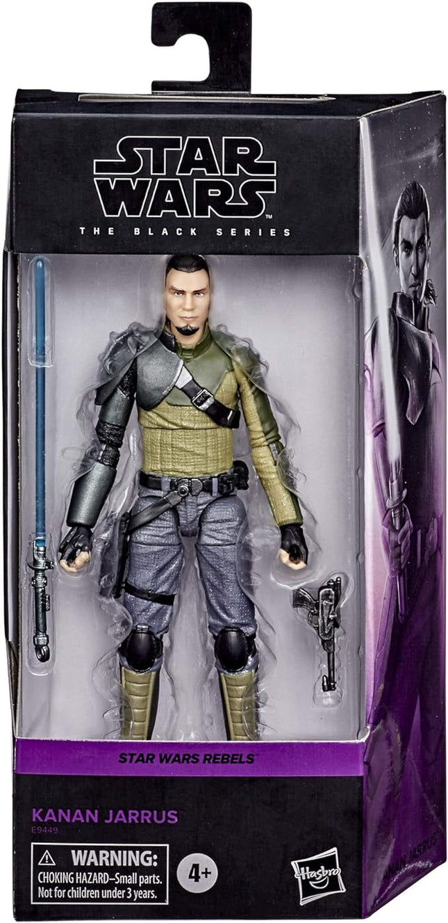 Star Wars The Black Series Kanan Jarrus Toy 6-Inch-Scale Star Wars Rebels Collectible Action Figure, Toys for Kids Ages 4 and Up