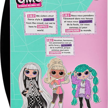 L.O.L. Surprise! O.M.G. Cosmic Nova Fashion Doll with Multiple Surprises and Fabulous Accessories – Great Gift for Kids Ages 4+