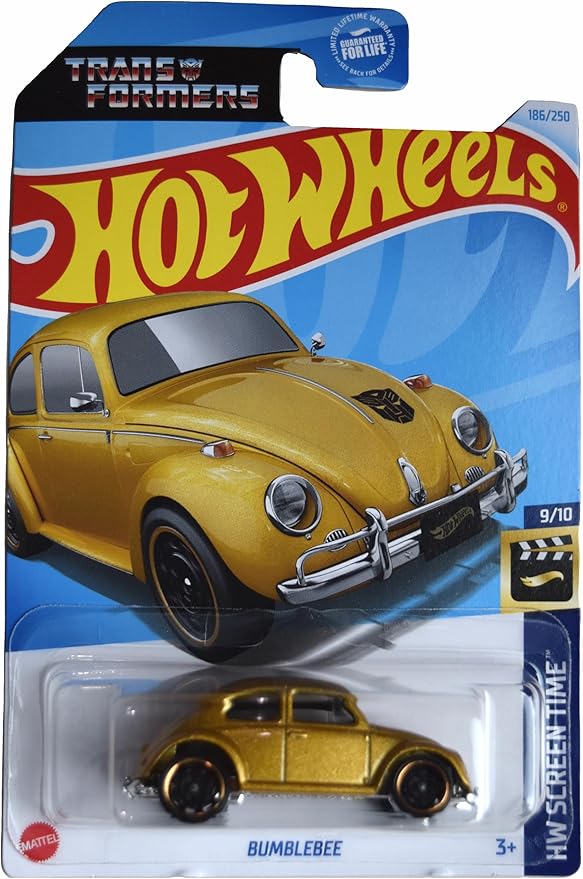 Hot Wheels Bumblebee, HW Screen Time 9/10 [Gold] 186/250
