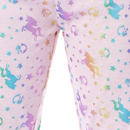 INTIMO Mattel Girls' Barbie Dream Team Unicorn Best Friend Sleep Pajama Set