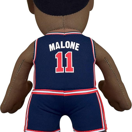 Bleacher Creatures USA Basketball Karl Malone 10" Plush Figure- A Dream Teamer for Play or Display