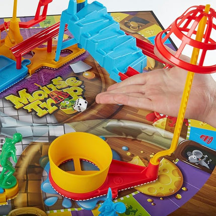 Hasbro Gaming Mouse Trap Kids Board Game, Family Board Games for Kids, Easier Set-Up Than Previous Versions, Kids Games for 2-4 Players, Kids Gifts, Ages 6 and Up