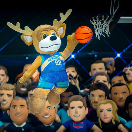 Bleacher Creatures Milwaukee Bucks Bango 10" NBA Mascot Plush Figure - A Mascot for Play Or Display