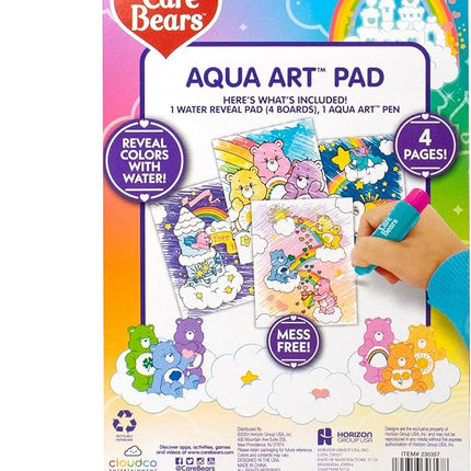 Care Bears Aqua Art, Paint with Water Books for Kids, Reusable Water-Reveal Activity, Mess Free Coloring for Toddlers, Fun Toddler Toys, Road Trip Activities for Kids, Airplane Toys for Toddlers 1-3
