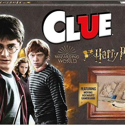Hasbro Gaming Clue: Wizarding World Harry Potter Edition Board Game | Family Games for Kids, Teens, and Adults | Mystery Games | Ages 8 and Up | 3 to 5 Players