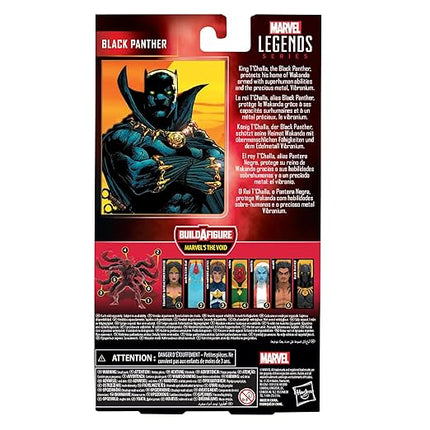 Marvel Legends Series Black Panther, Comics Collectible 6-Inch Action Figure