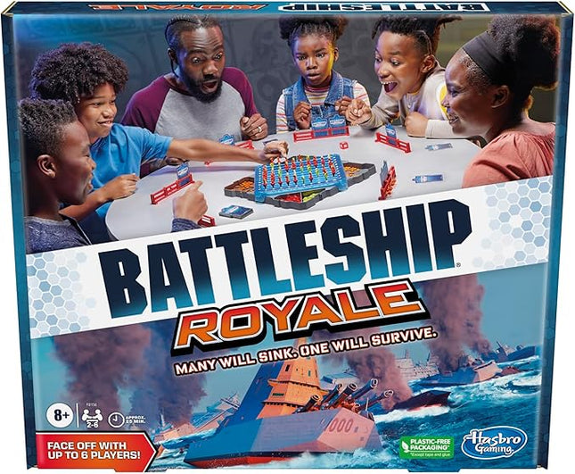 Battleship Royale Party Game for 2 to 6 Players, Battleship Board Game for Groups, Family Games for Ages 8 and Up, (Amazon Exclusive)