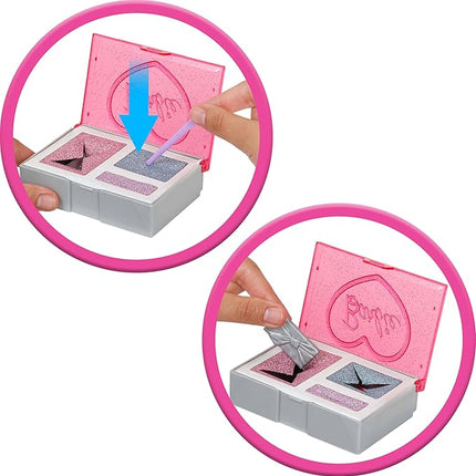 Barbie Party Unboxed Doll & Accessories, Glam Party Series with 10 Surprises Including Color-Change, Pink Sparkle Doll