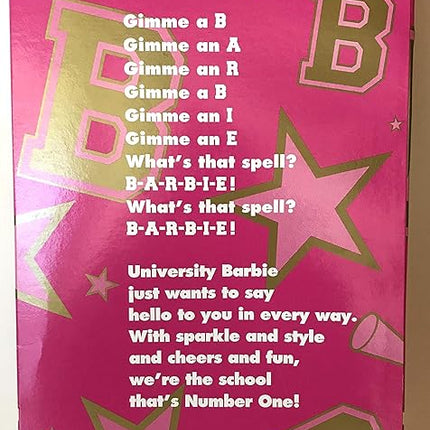 Barbie University of Texas Cheerleader Doll
