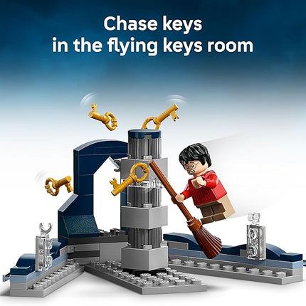 LEGO Harry Potter Hogwarts Castle: The Main Tower - Building Set for Boys and Girls, Ages 10+ - 12 Collectible Minifigures Including Harry Potter & Dumbledore - Gift for Christmas - 76454