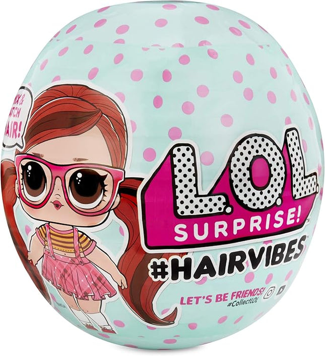 L.O.L. Surprise! Hairvibes Dolls with 15 Surprises & Mix & Match Hairpieces