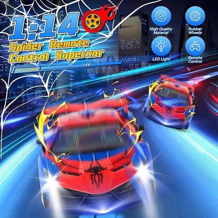 Sunhorse Toys for 3 Year Old Boys - Gifts for 3 4 5 6 7 8 12 Year Old Boys Birthday, Cars Toys - Remote Control Car with Lights & Controller, Hobby Racing/Race Vehicle for Kids Ages 4-8 5-7 Toddlers