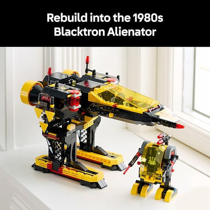 LEGO Icons Blacktron Renegade - DIY Kit for Adults 18+ - Building Blocks for Men and Women - Collectible Set for Adult Fans - Creative Gift Idea for Birthdays - 10355