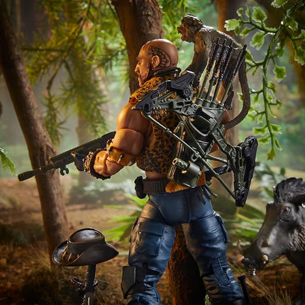 G.I. Joe Classified Series #125, Dreadnok Gnawgahyde and Pets Porkbelly & Yobbo, Collectible 6-Inch Action Figure with 16 Accessories